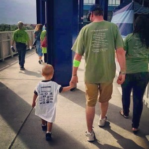 Through the tough times in life, you should always count your blessings. This picture says 1,000 words about my blessings. #KCMuscleWalk #Family